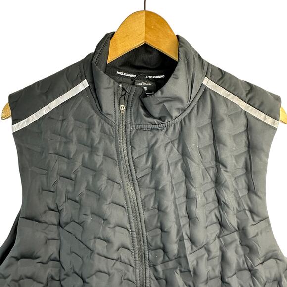 Nike Aeroloft Vest Size XL Black Nike Therma-FIT Running Cross Training Vest - Picture 3 of 8